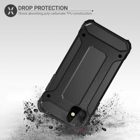 Olixar Delta Armour iPhone 11 Case - Zwart