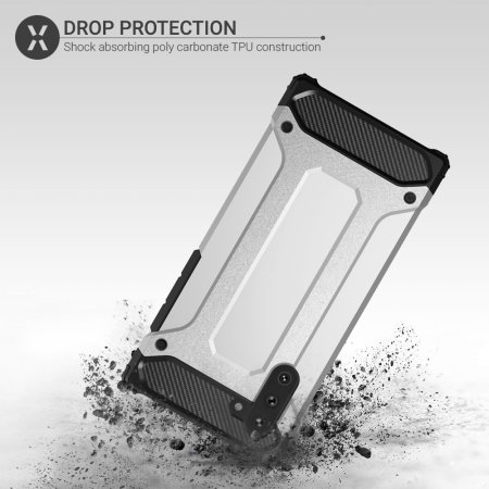 Olixar Delta Armour Protective Samsung Galaxy Note 10 kotelo - Hopea