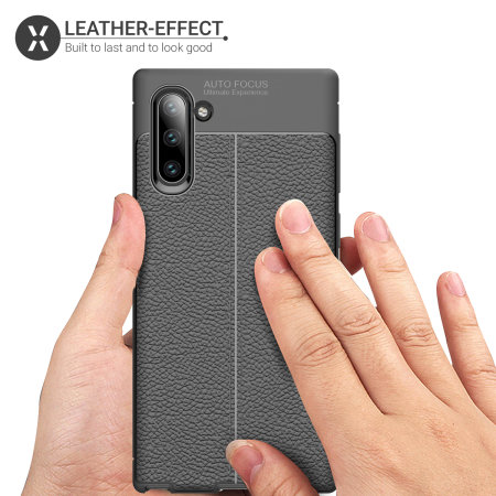 Olixar Attache Samsung Galaxy Note 10 Leather-Style Case - Black