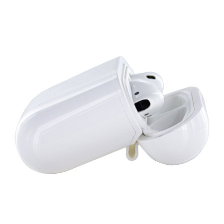 4Smarts AirPods Wireless Charging Case for Gen 1 and 2 - White