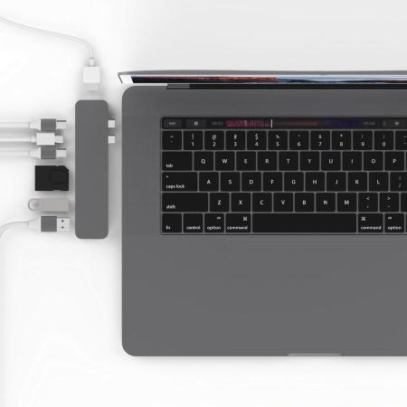 HyperDrive PRO MacBook Pro / MacBook Air 4K 8-in-2 Hub - Space Grey