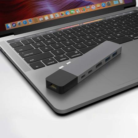 HyperDrive 6-in-2 USB Charging Hub With HDMI for MacBook/ Laptop