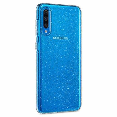 Spigen Liquid Crystal Glitter Case Samsung Galaxy A50 - Crystal Quartz