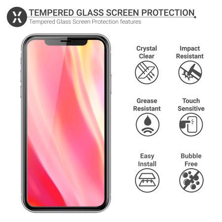 Olixar iPhone 11 Pro Max Privacy Tempered Glass Screen Protector