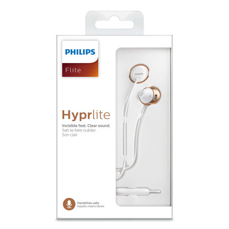 Philips Flite Hyprlite Earphones with Microphone - White