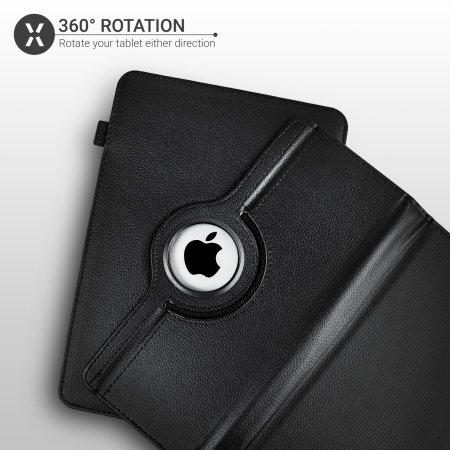 Olixar Leather-Style Universal 8" Tablet Folio Case - Black