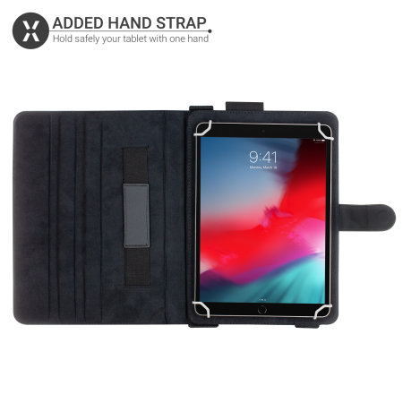 Olixar Universal 9-10" Tablet Case With Hand & Shoulder Straps - Black