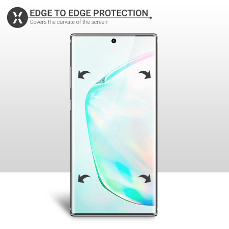 Olixar Samsung Note 10 Plus Film Screen Protector 2-in-1 Pack