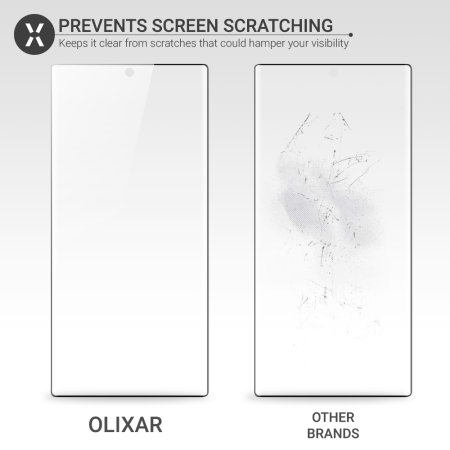 Olixar Samsung Galaxy Note 10 Plus PET Curved Displayschutzfolie