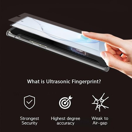 Somber Feat blijven Whitestone Dome Samsung Galaxy Note 10 Plus Glass Screen Protector