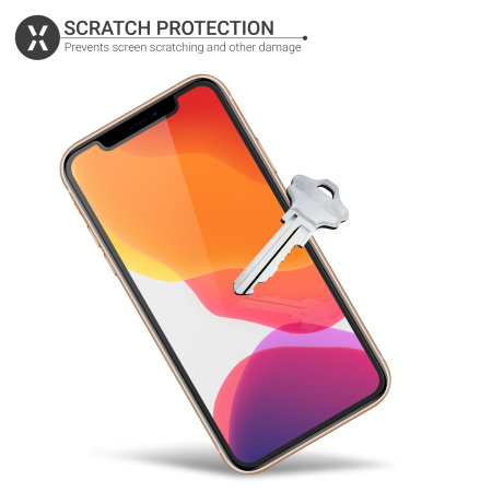 Olixar iPhone 11 Pro Max Screen Protector 2-in-1 Pack - Film
