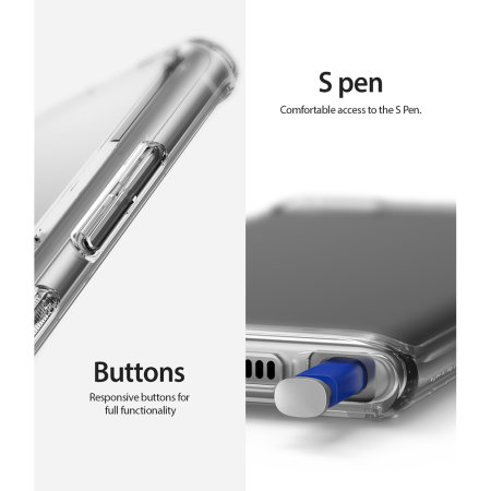 Coque Samsung Galaxy Note 10 Ringke Fusion – Transparent