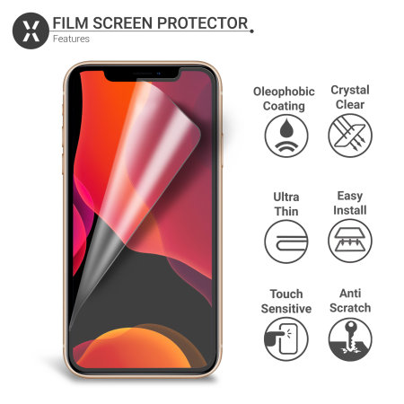 Olixar iPhone 11 Pro Screen Protector 2-in-1 Pack - Film