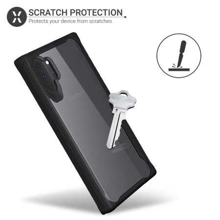 Coque Galaxy Note 10 Plus 5G Olixar NovaShield effet bumper – Noir
