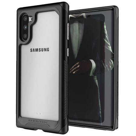 Ghostek Atomic Slim 3 Samsung Galaxy Note 10 Hülle - Schwarz
