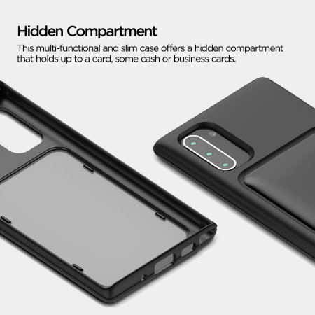 VRS Design Damda High Pro Shield Samsung Note 10 Case - Matt Black