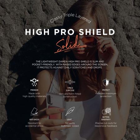 VRS Design Damda High Pro Shield Samsung Galaxy Note 10 Hoesje - Wit