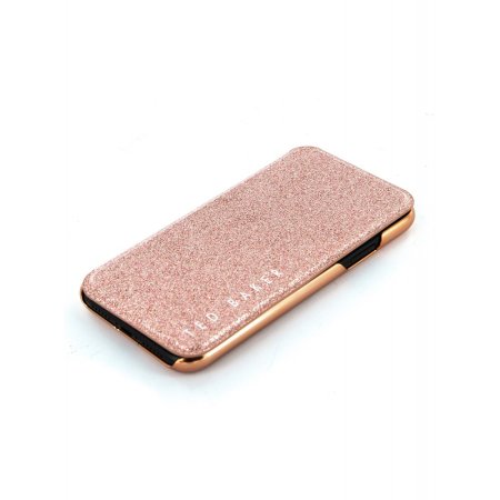 Ted Baker Folio Glitsie iPhone 11 Flip Mirror Case - Pink