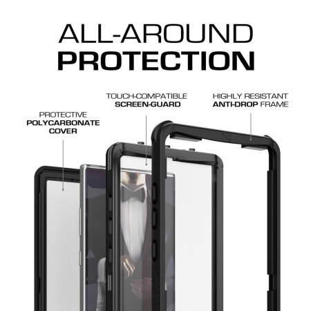 Ghostek Nautical 2 Samsung Note 10 Plus 5G Waterproof Case - Black