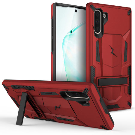 Zizo Transform Series Samsung Galaxy Note 10 Case - Red/Black