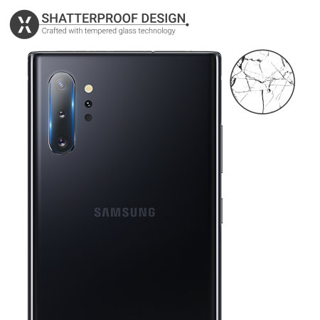 Olixar Samsung Galaxy Note 10 Plus 5G Gehard Glas Camera Beschermers