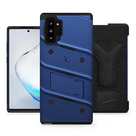 Zizo Bolt Samsung Note 10 Plus Tough Case - Blue/Black