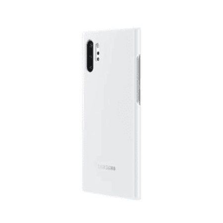 Offizielle Samsung Galaxy Note 10 Plus 5G LED Abdeckungshülle - Weiß