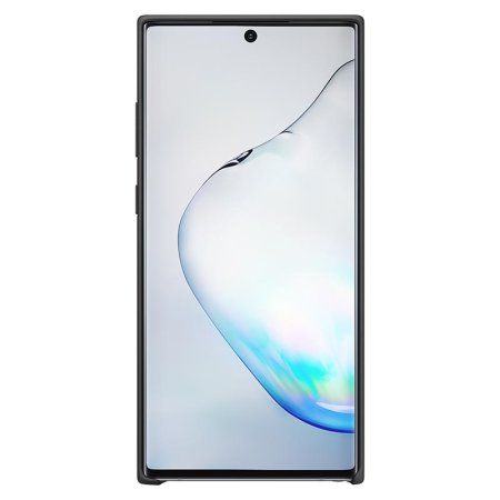 Official Samsung Galaxy Note 10 Plus 5G Silicone Cover Case - Black