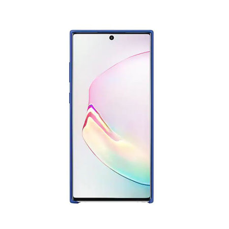 Officieel Samsung Galaxy Note 10 Plus 5G Silicone Cover Hoesje - Blauw