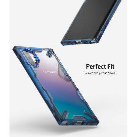 Ringke Fusion X Samsung Galaxy Note 10 Plus 5G Case - Space Blue