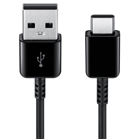 Cable de Carga Oficial Samsung Galaxy Note 10 Plus USB-C - Negro