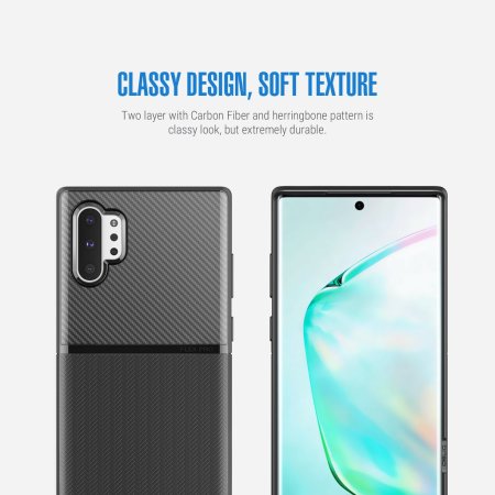 Obliq Flex Pro Samsung Galaxy Note 10 Plus Case - Black