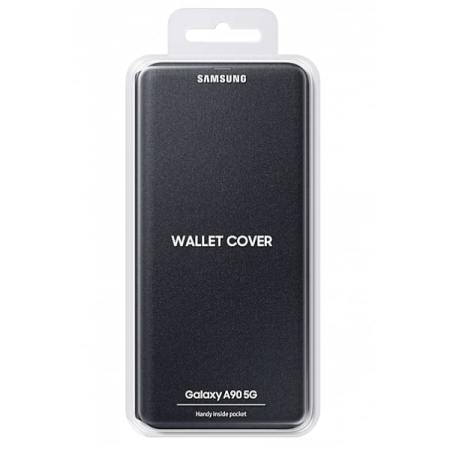 Official Samsung Galaxy A90 5G Wallet Cover - Black