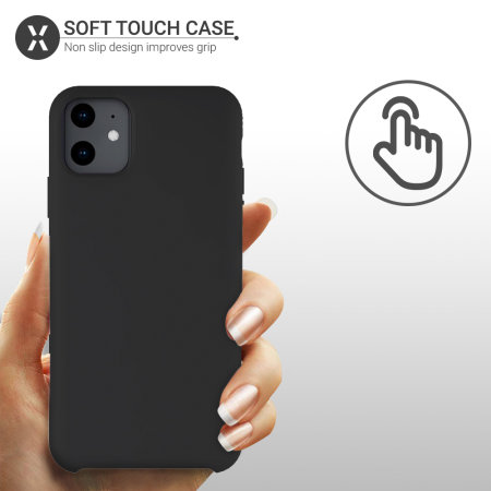 Olixar Soft Silicone iPhone 11 Case - Black