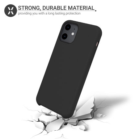 Olixar Soft Silicone iPhone 11 Case - Black