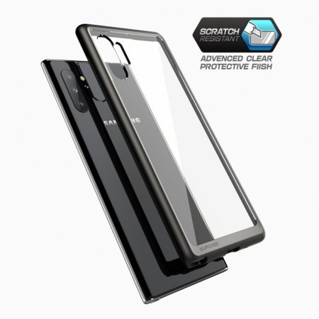 Funda Galaxy Note 10 Plus 5G i-Blason UB Style UB Slim Clear  - Negro