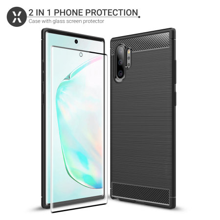 Olixar Sentinel Samsung Note 10 Plus 5G Skal och Glass Skärmskydd