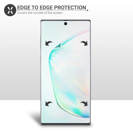 Olixar Front And Back Samsung Galaxy Note 10 TPU Screen Protectors