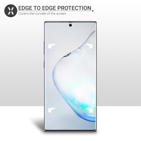 Olixar Voor en Achter Samsung Galaxy Note 10 Plus TPU Screenprotector