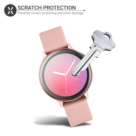 Olixar Samsung Galaxy Watch Active 2 TPU Screen Protectors - 40mm