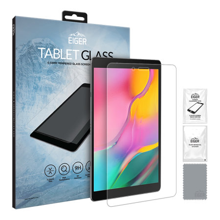 Eiger 2.5D Samsung Galaxy Tab A 8.0 Glass Screen Protector - Clear