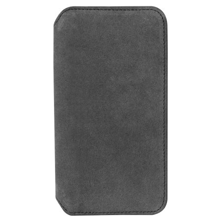 Housse iPhone 11 Krusell Broby portefeuille mince – Gris