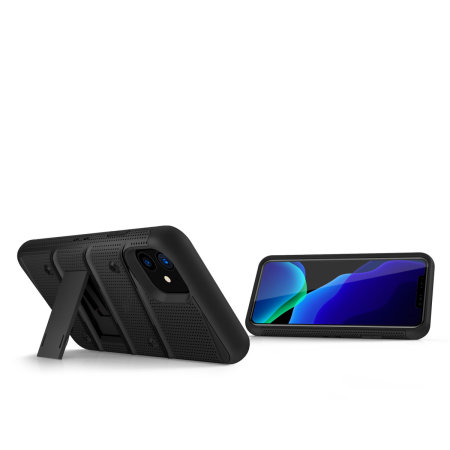 Zizo Bolt Series iPhone 11 Tough Case & Screen Protector - Black