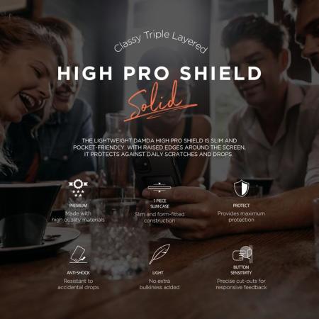 Coque iPhone 11 VRS Design Damda High Pro Shield – Noir mat