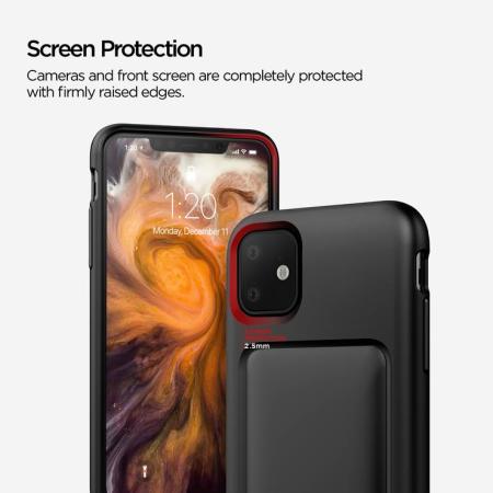 Coque iPhone 11 VRS Design Damda High Pro Shield – Noir mat