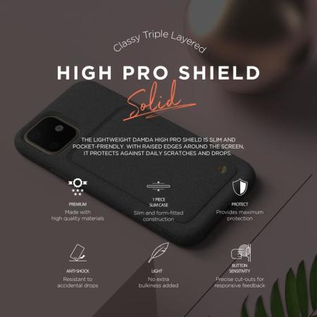 VRS Design Damda High Pro Shield iPhone 11 Hoesje - Zandsteen
