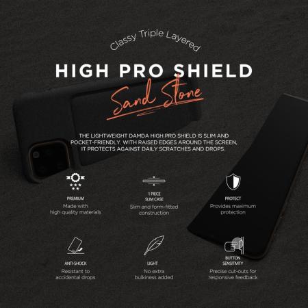 VRS Design Damda High Pro Shield iPhone 11 Pro Max Case - Sand Stone