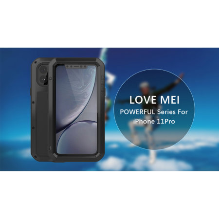 Love Mei Powerful iPhone 11 Pro Protective Case - Black