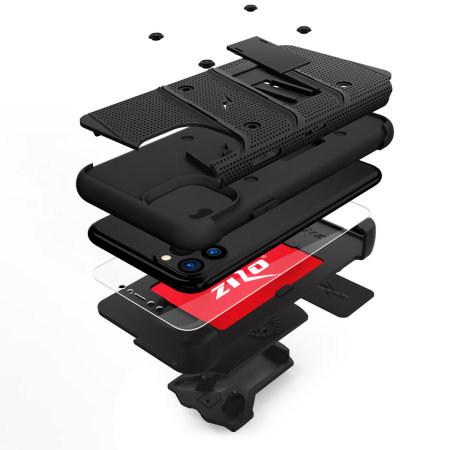 Zizo Bolt Series iPhone 11 Pro Max Case & Screen Protector - Black
