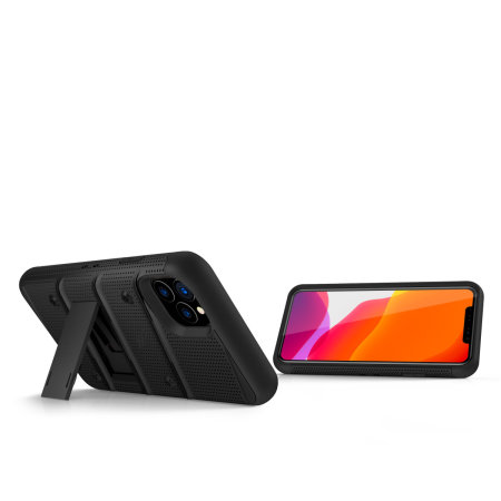 Zizo Bolt iPhone 11 Pro Case & Screenprotector - Zwart